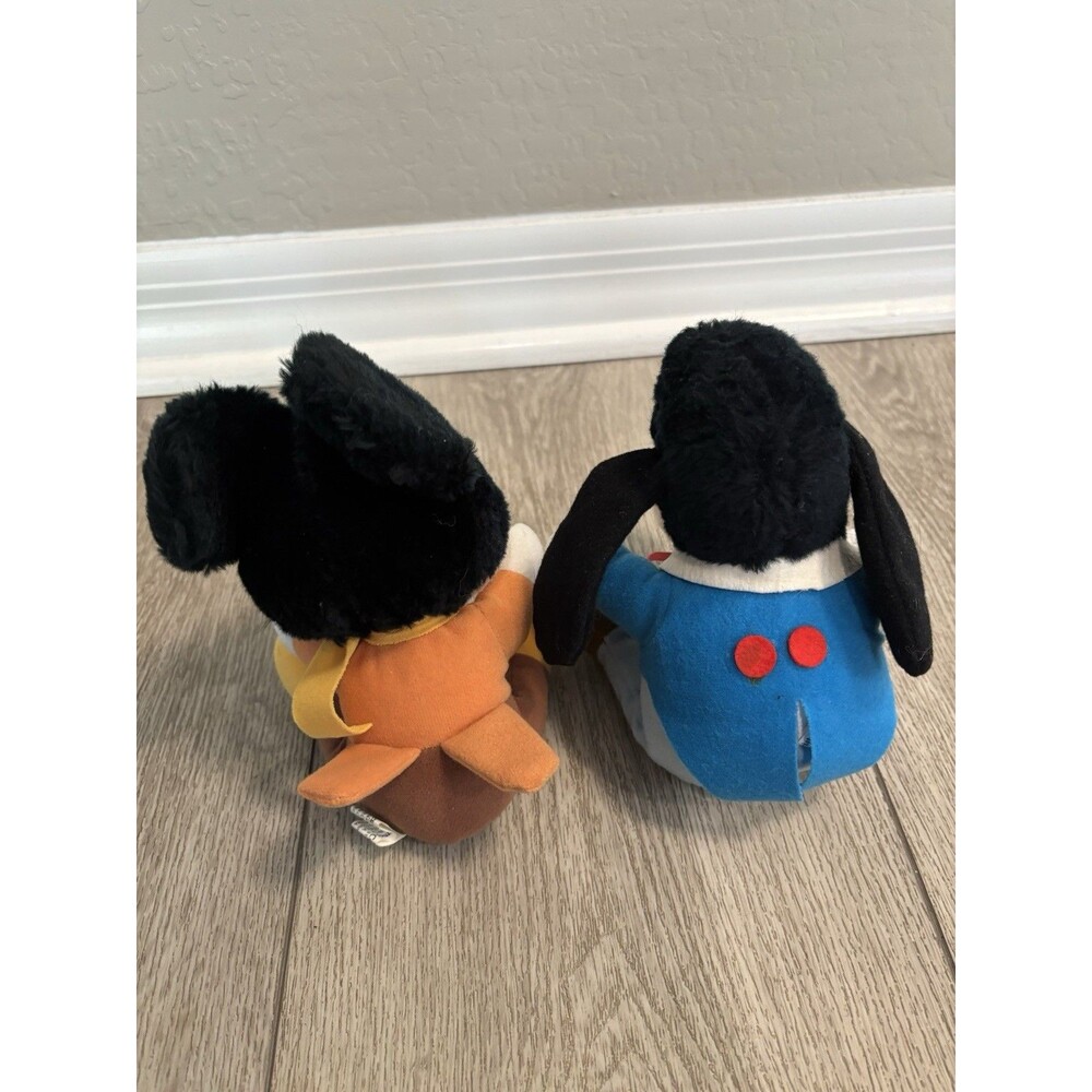 DISNEY VINTAGE MICKEY'S CHRISTMAS CAROL Goofy PLUSH STUFFED TOYS HARDEES 1984 - Picture 2 of 6
